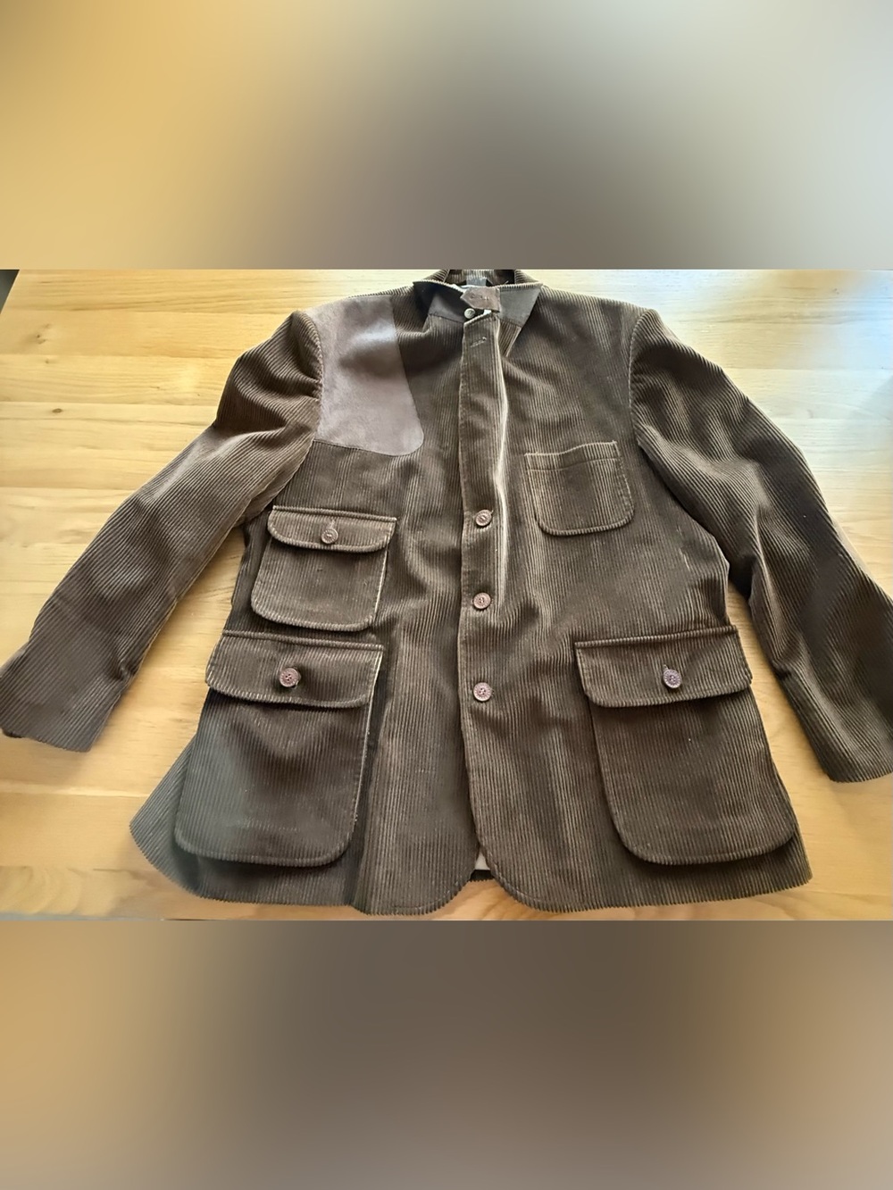 Vintage Orvis Men’s Brown Corduroy Hunting Shooting Blazer Jacket L USA